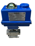Electric Actuator Ball Valve Assembly with Indelac R series