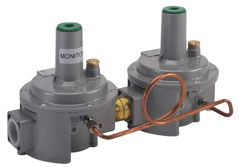 Pietro Fiorentini Governor - Line Pressure Regulator - High Capacity- Worker/Monitor (OPD Model) 1" NPT with Main Spring 6-14"WC