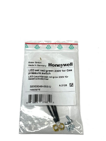 Honeywell Kromschroder LED Set, Red/Green for Pressure Switch