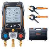 Testo 550s Smart Kit - Smart digital manifold with wireless clamp temperature probes (0564 5502 01)