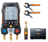 Testo 550s Smart Vacuum Kit - Smart digital manifold with wireless clamp temperature probes and wireless vacuum probe (0564 5504 01)