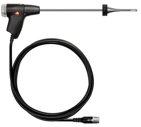 Testo Flue Gas Probe, 5/16" diameter, 7' Removeable Hose (7" or 12")