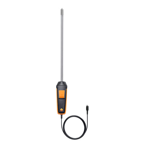 Testo Robust humidity/temperature probe (digital) - for temperatures up to +180 °C, wired