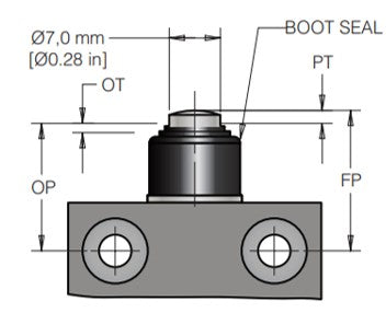 Honeywell 914CE Miniature Enclosed MiniSwitch