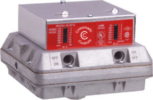 HLGP-D - High/Low Double Gas Pressure Switch DPDT- Manual Reset