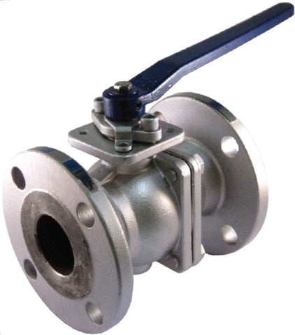 Jomar Model FL-CS-100-150 Carbon Steel Flange Lockable Ball Valve