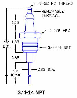 Flame Rod & Igniter R6024