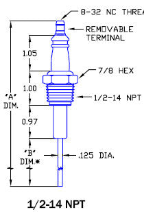 Flame Rod & Igniter R6027