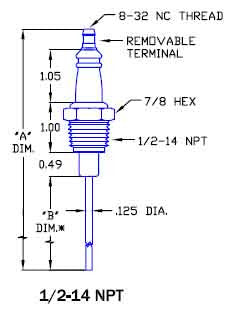 Flame Rod & Igniter R6047