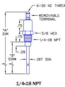 Flame Rod & Igniter R6005