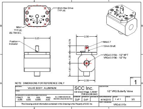 Siemens VRG Biogas Butterfly Valves