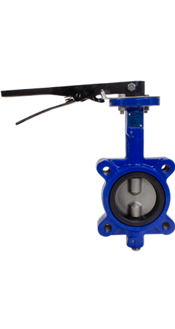 Flow+ 2" Wafer Valve with Manual Lever