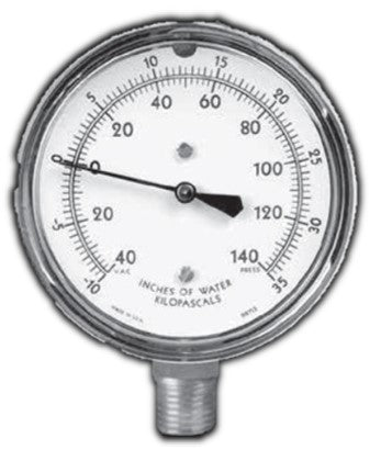 Marsh Bellofram Diaphragm Gauge