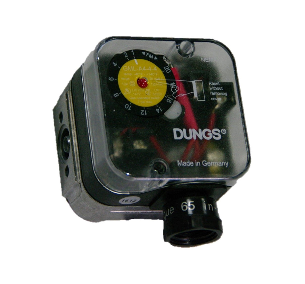 Dungs GML Low Pressure Switch Carremm Controls Ltd.