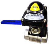 Supervisory Valve 1" & 1-1/4" NPT with LF-APL210 Namur Limit Switch Assembly