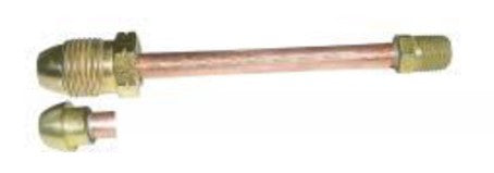 Marshall Excelsior Inverted Flare Pigtails POL X 1/4" (IF) for Domestic / Automatic Changeover Regulator