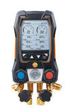 Testo 557s Smart Vacuum Kit with Hoses - Smart digital manifold with wireless vacuum and clamp temperature probes and 4 hoses set (0564 5572 01)