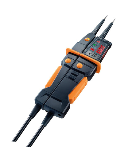 Testo 750-3 Voltage Tester with GFCI test, 3 digit LCD & Flashlight (0590 7503)