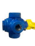 Hattersley Milliken 200L Lubricated Plug Valve 3-Way "A" Style