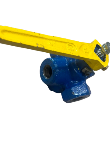 Hattersley Milliken 200L Lubricated Plug Valve 3-Way "A" Style