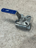 Flow+ BO3 2PC 1000WOG, 316SS, DIRECT MOUNT, 3/4" FNPT X 3/4" FNPT