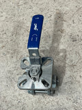 Flow+ BO5 3PC 1000WOG, 316SS, DIRECT MOUNT, 3/4" FNPT X 3/4" FNPT