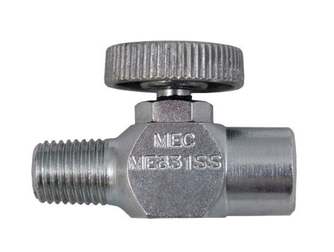 Marshall Excelsior 1/4" NEEDLE VALVE PART# ME831SS