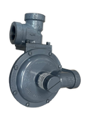 Bryan Donkin RMG 260R Angle (90 Degree) Body 3/4" x 1" NPT Full Internal Relief Gas Pressure Regulator With External Adjustment