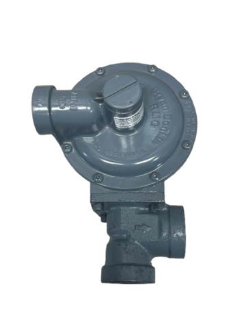 Bryan Donkin RMG 260R Angle (90 Degree) Body 3/4" x 1" NPT Full Internal Relief Gas Pressure Regulator With External Adjustment