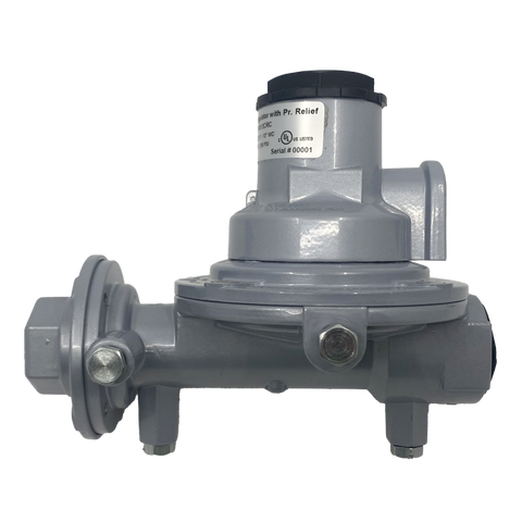 GAS-FLO Twin-Stage Regulators with Rotatable Vent (360 Degree)