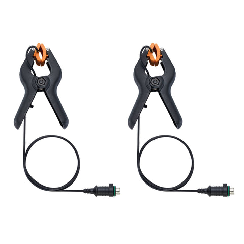 Testo Clamp temperature probe kit (fixed cable, NTC) - For measurements on pipes (Ø 6-35 mm)