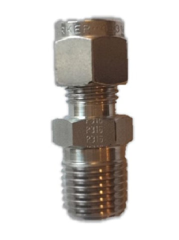 Stainless Steel Compression Fitting Connector