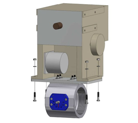 Siemens AGA93.6 Bracket kit - VKG butterfly valve to a Honeywell HercuLine actuator