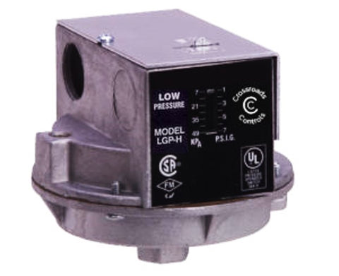 LGP-H - Low Gas Pressure Switch H Series- Manual Reset