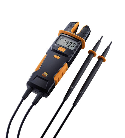 Testo 755-1 Current / Voltage Tester with Flashlight (0590 7551)